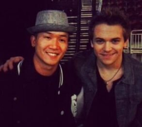 dj vinom and hunter hayes dj vinom and hunter hayes back stage blown away tour