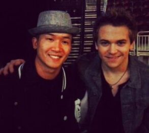 dj vinom and hunter hayes dj vinom and hunter hayes back stage blown away tour